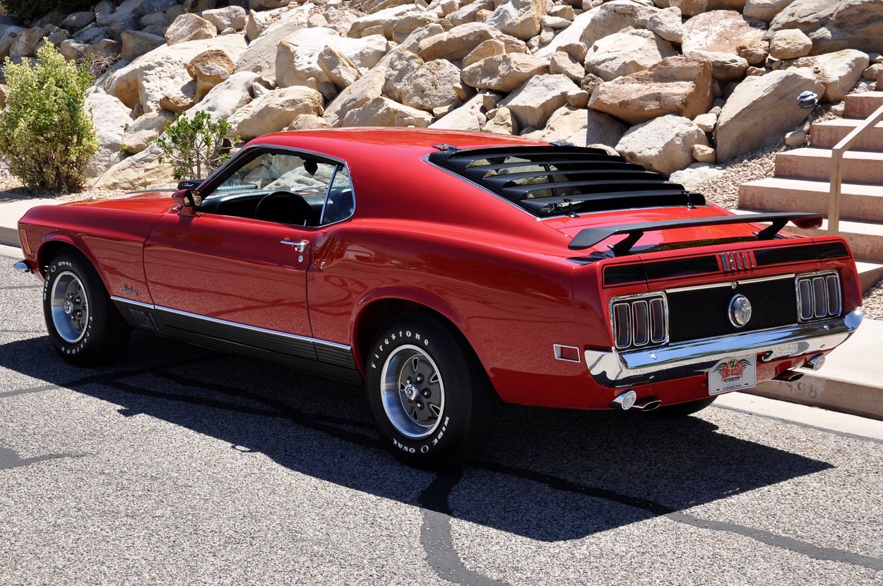 1970 Ford Mustang Mach 1 428 Cobra-Jet | Red Hills Rods and Choppers ...