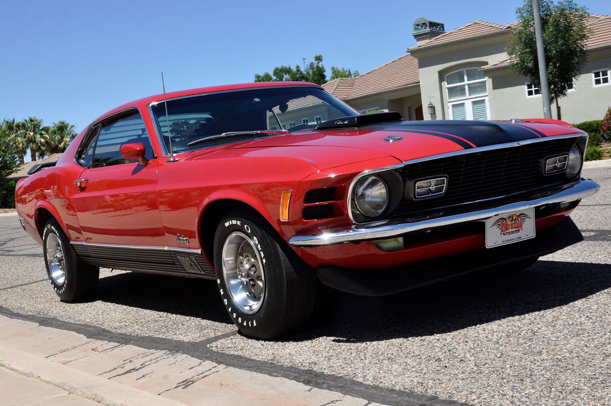 1970 Ford Mustang Mach 1 428 Cobra-Jet | Red Hills Rods and Choppers ...