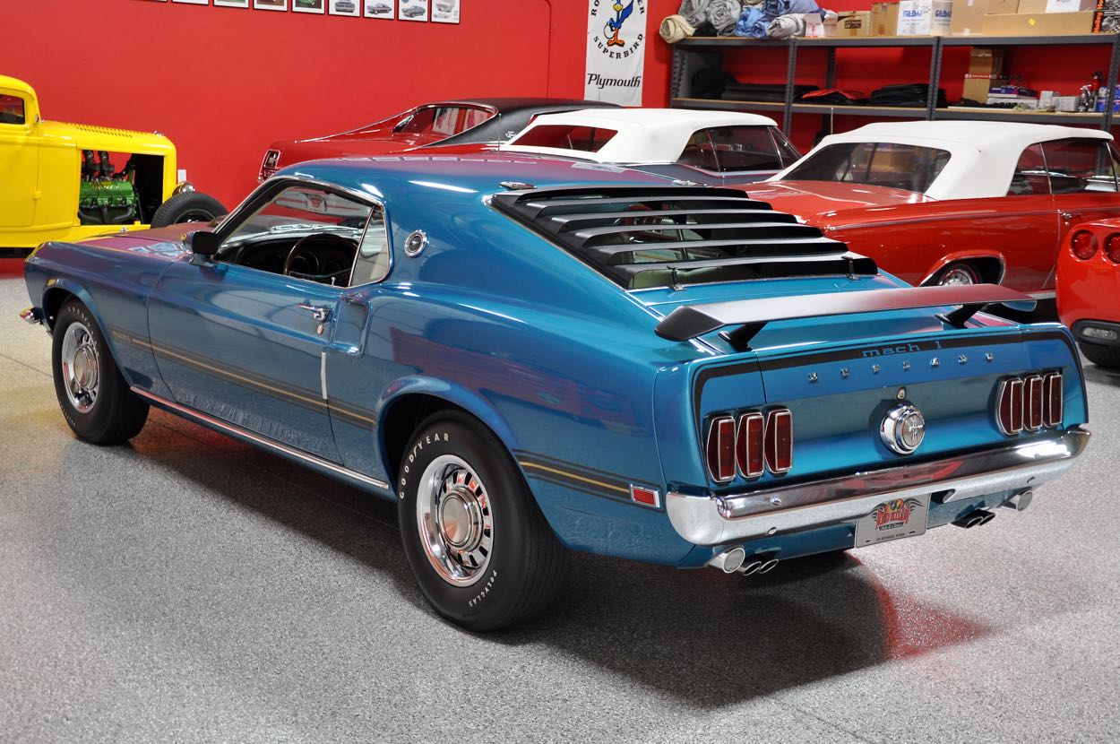 1969 Ford Mustang Mach 1 428 Super Cobra-Jet | Red Hills Rods and ...