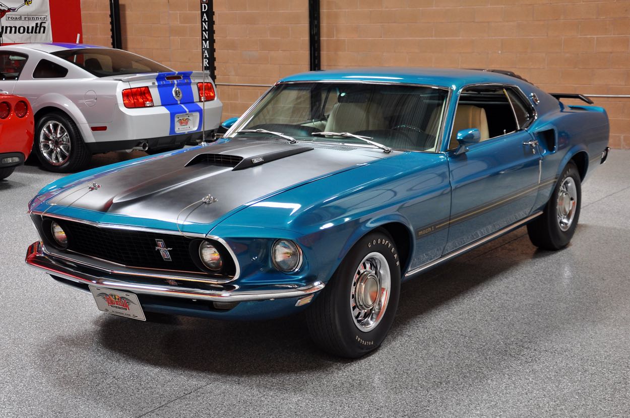 1969 Ford Mustang Mach 1 428 Super Cobra-Jet | Red Hills Rods and ...