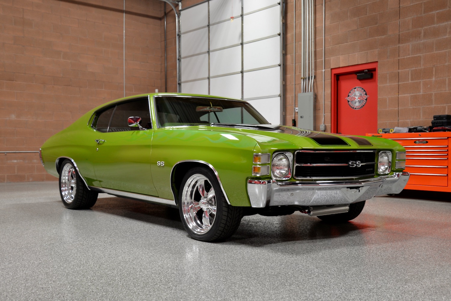 1971 Chevrolet Chevelle SS Custom Red Hills Rods and