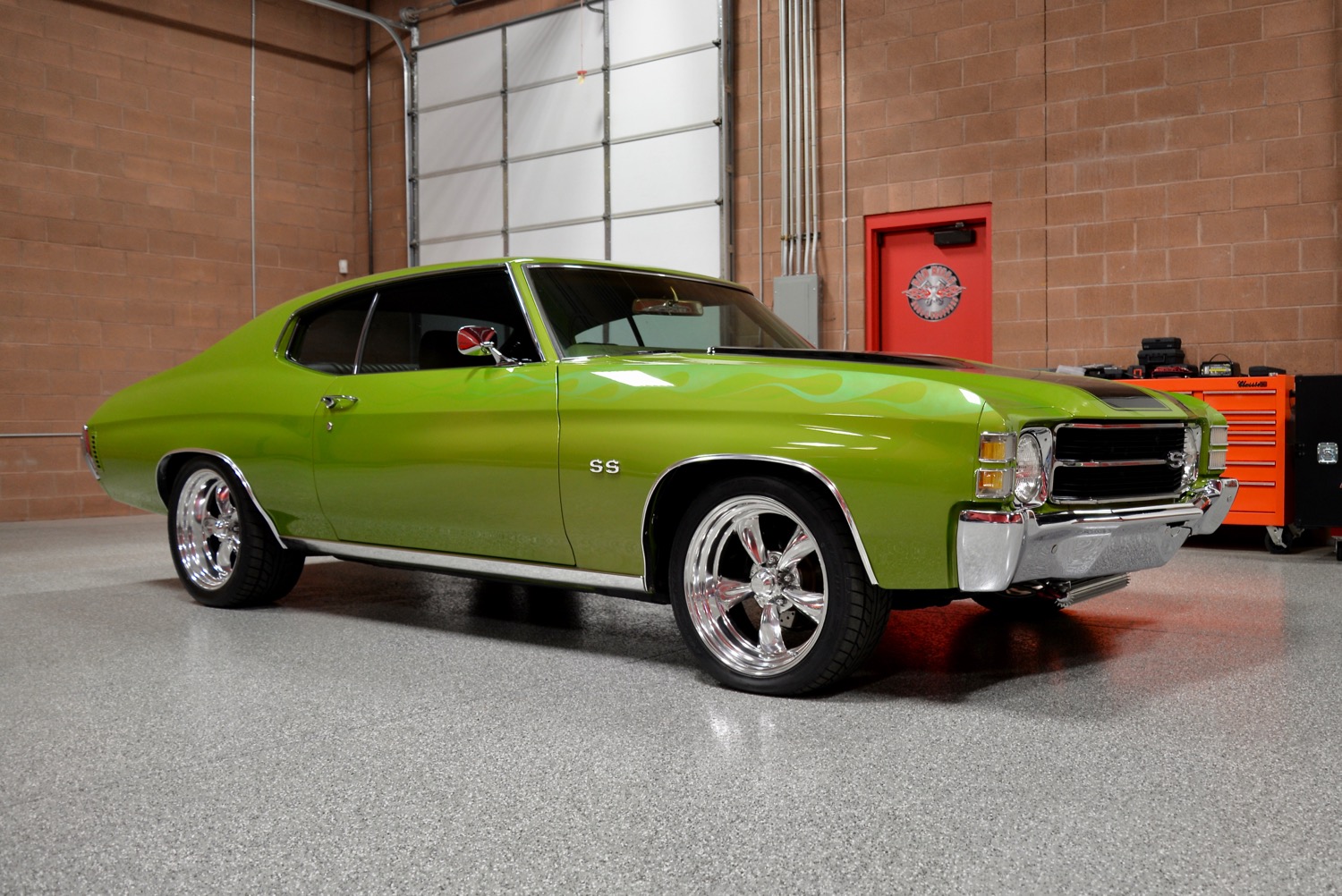 1971 Chevrolet Chevelle SS Custom Red Hills Rods and
